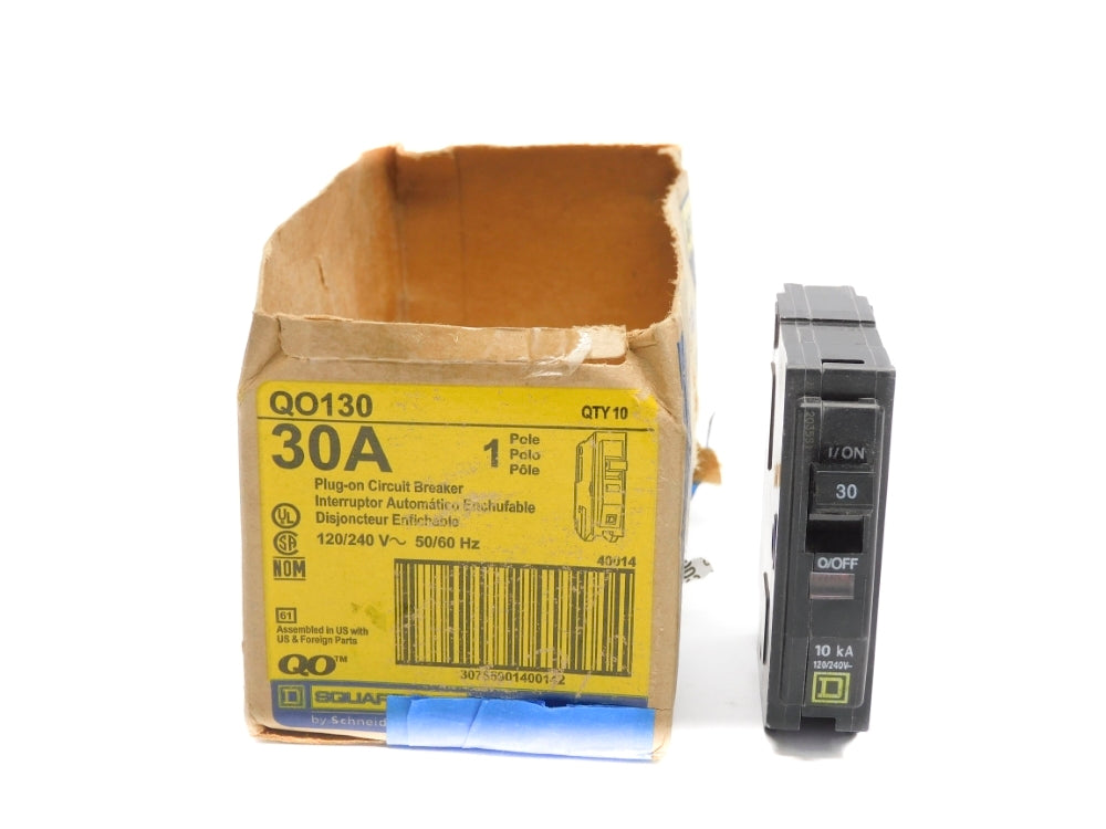 SQUARE D QO130 30A 120/240V (PKG OF 10) NSMP