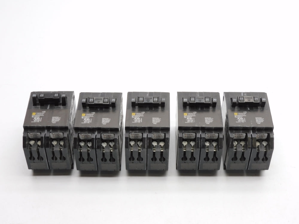 SQUARE D HOMT2020225 20A 25A 120/240V (PKG OF 5) NSMP