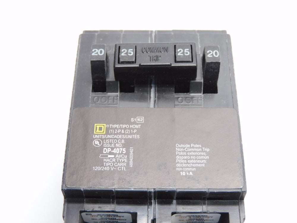 SQUARE D HOMT2020225 20A 25A 120/240V (PKG OF 5) NSMP