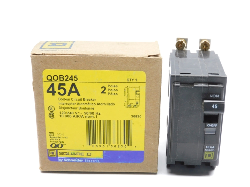 SQUARE D QOB245 120/240V 45A NSMP
