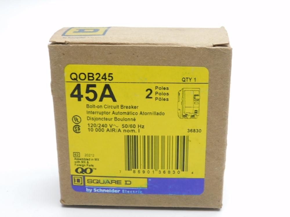 SQUARE D QOB245 120/240V 45A NSMP
