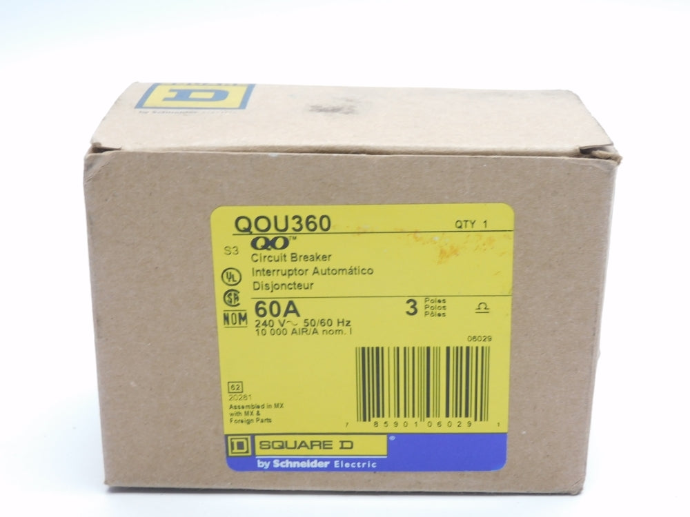 SQUARE D QOU360 60A 240V NSMP