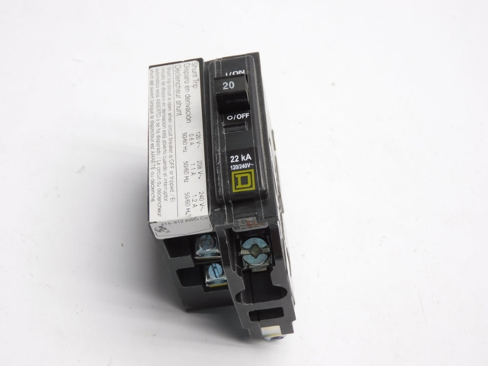SQUARE D QOB120VH1021 120/240V 20A NSMP