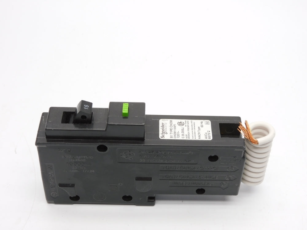 SCHNEIDER ELECTRIC CHOM115AFI 120V 15A NSMP