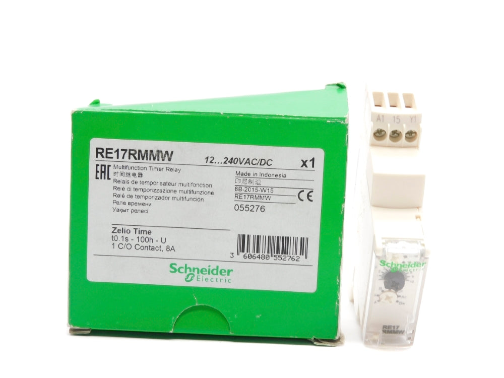 SCHNEIDER ELECTRIC RE17RMMW 0.1S-100H 12-240VAC/DC NSMP