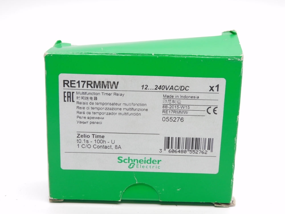 SCHNEIDER ELECTRIC RE17RMMW 0.1S-100H 12-240VAC/DC NSMP