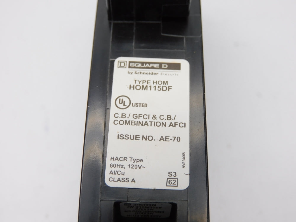 SQUARE D HOM115DF 15A 120V NSNP