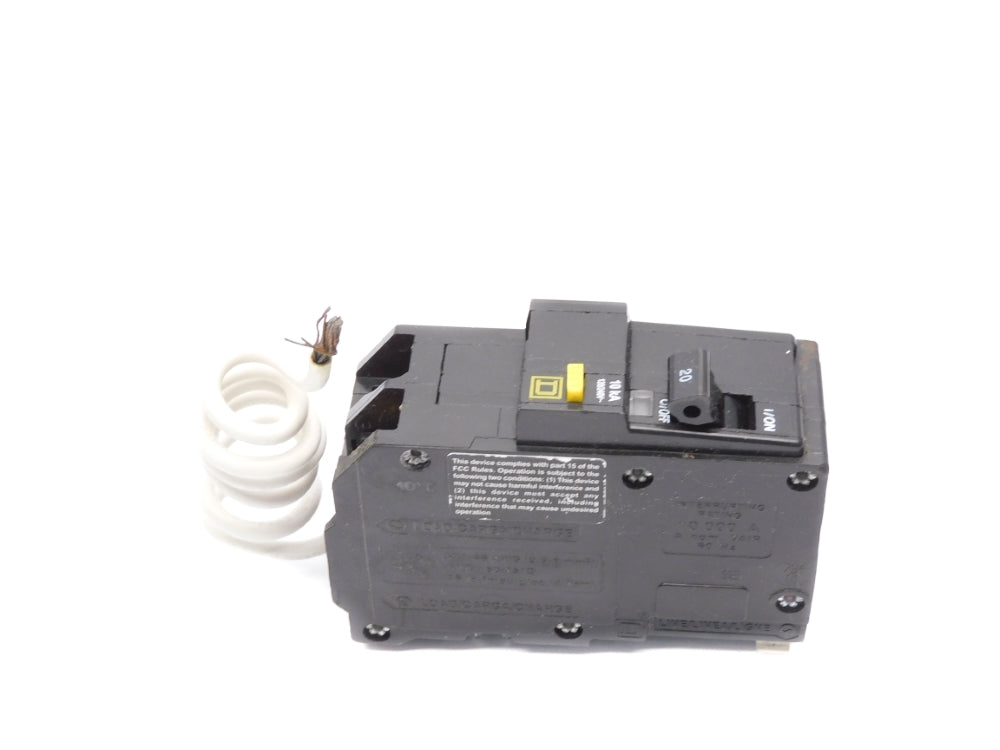 SQUARE D QO220GFICP 20A 120/240V (AS PICTURED) UNMP