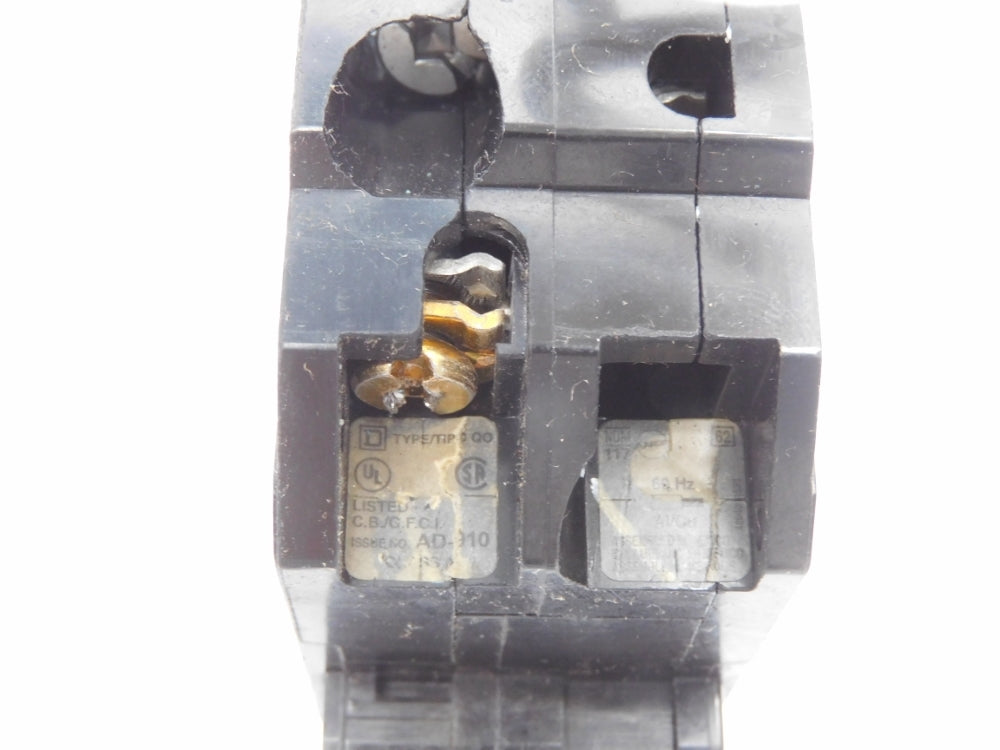 SQUARE D QO220GFICP 20A 120/240V (AS PICTURED) UNMP