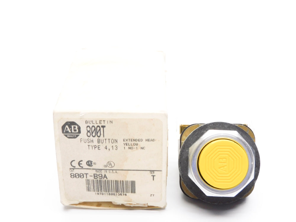ALLEN BRADLEY 800T-B9A SER. T (WH) NSMP