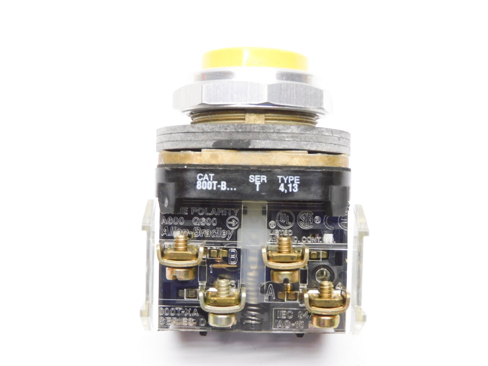 ALLEN BRADLEY 800T-B9A SER. T (WH) NSMP