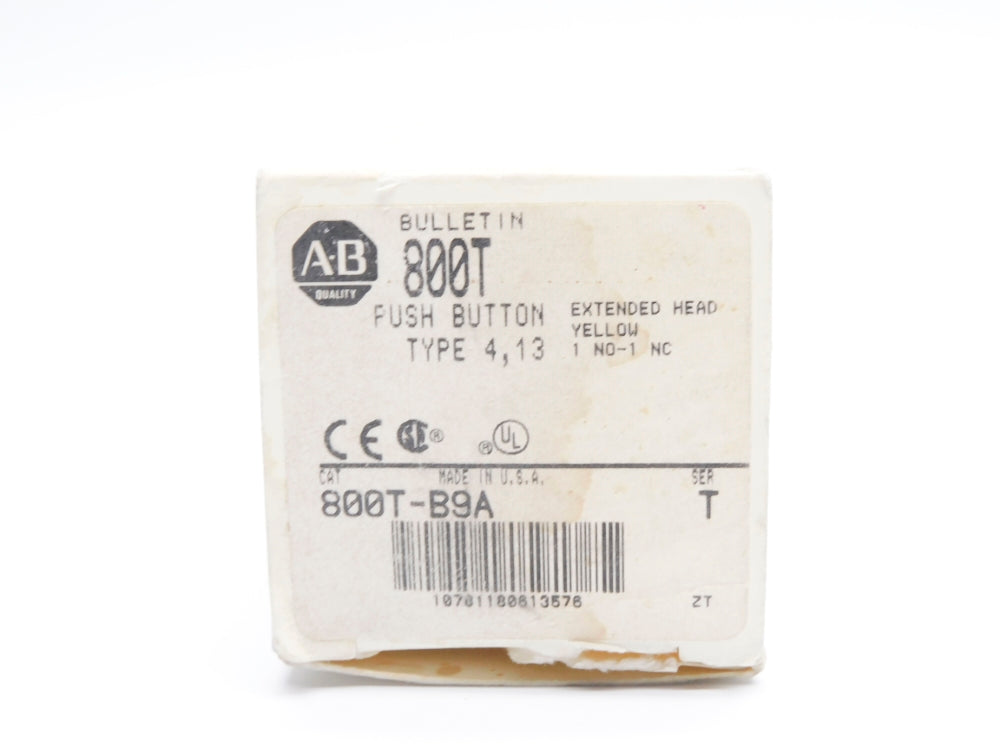 ALLEN BRADLEY 800T-B9A SER. T (WH) NSMP