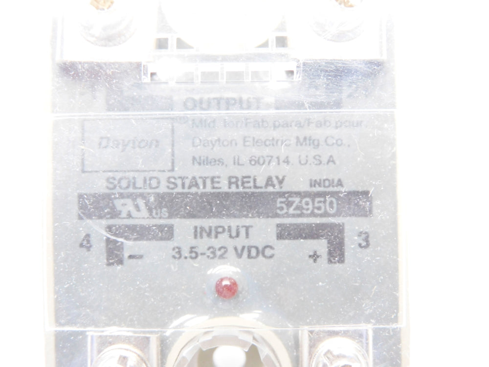 DAYTON 5Z950 200VDC 12A NSMP