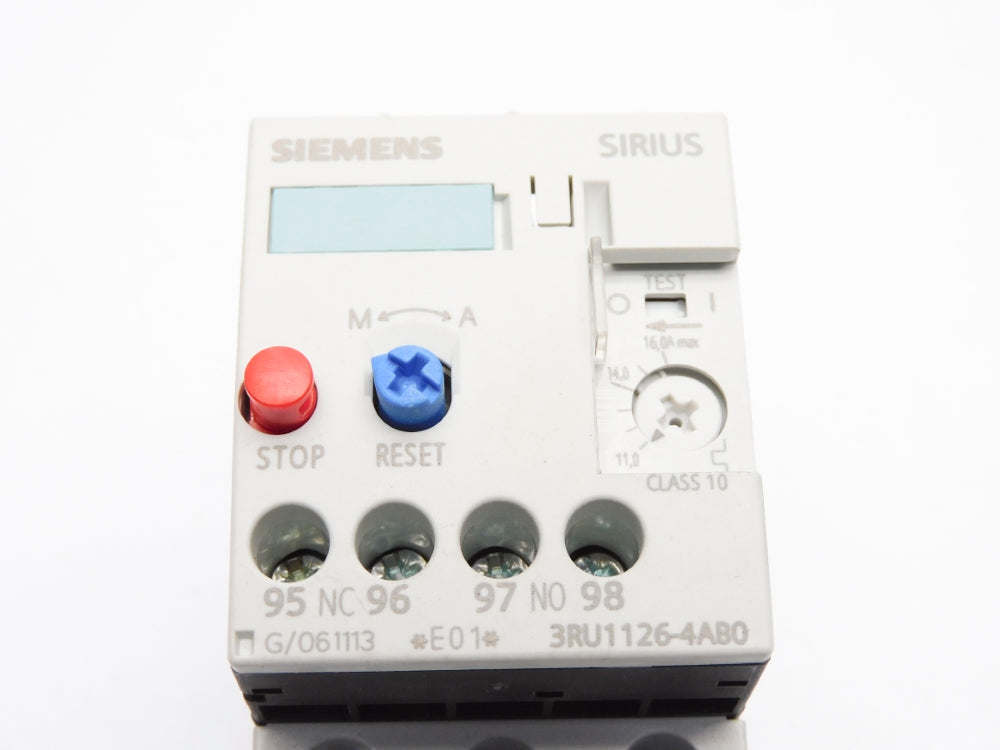 SIEMENS 3RU1126-4AB0 11-16A NSMP