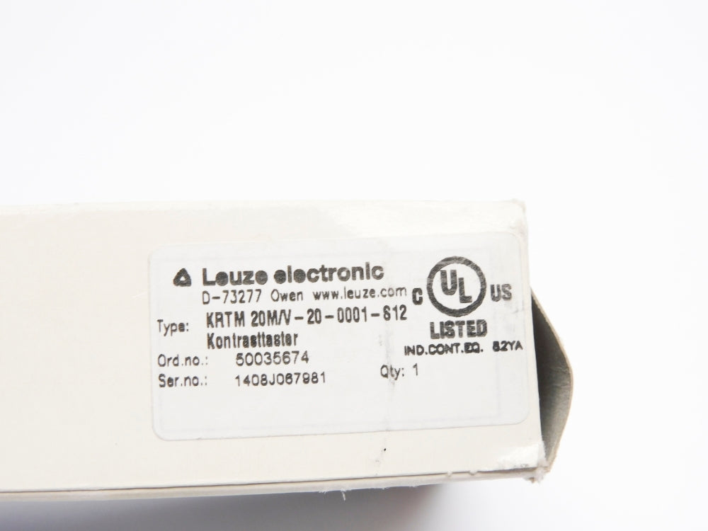 LEUZE ELECTRONIC KRTM20M/V-20-0001-S12 NSMP