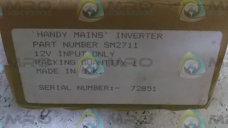 HANDY MAINS SM2711 INVERTER  NSMP