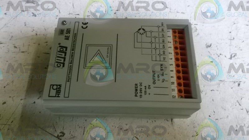 HBM AE501 MEASUREMENT AMPLIFIER *NEW NO BOX *