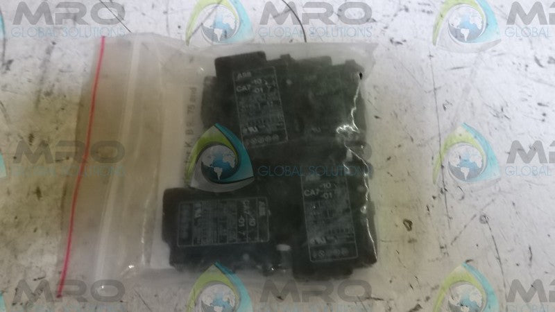 LOT OF 5 CA7-01 CONTACT BLOCK  NSNP