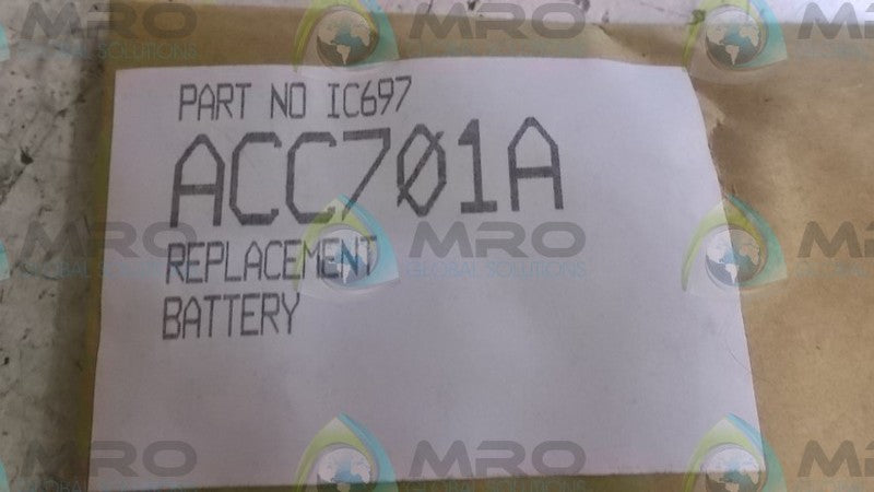 GENERAL ELECTRIC ACC701A BATTERY  NSNP