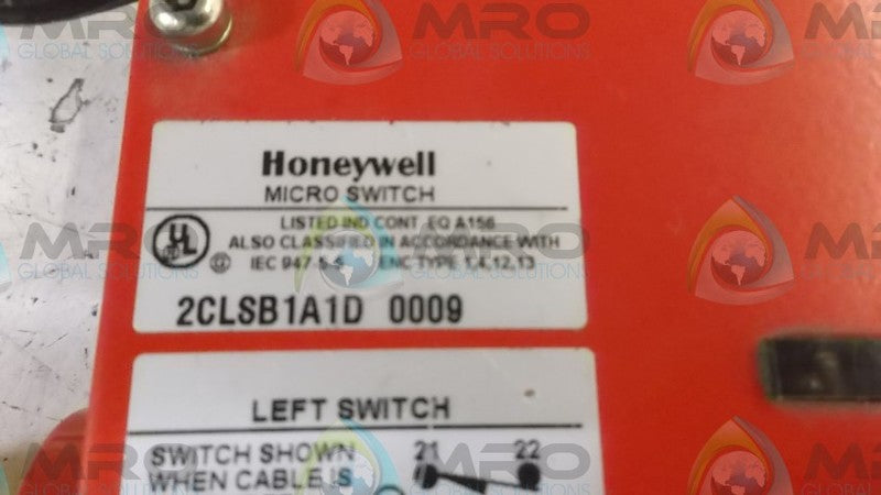 HONEYWELL 2CLSB1A1D0009 SWITCH  UNMP