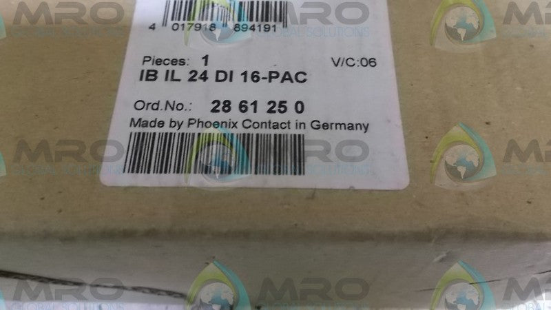 PHOENIX CONTACT IB-IL-24-DI-16-PAC TERMINAL BLOCK  NSMP
