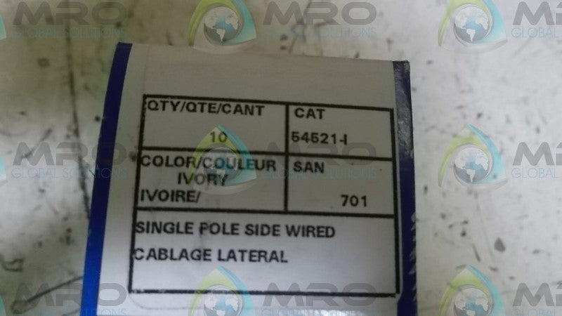 LEVITON 54521-I SWITCH  NSMP