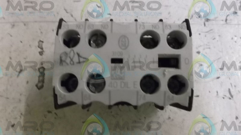 KLOCKNER MOELLER 40DILE CONTACT MODULE  UNMP