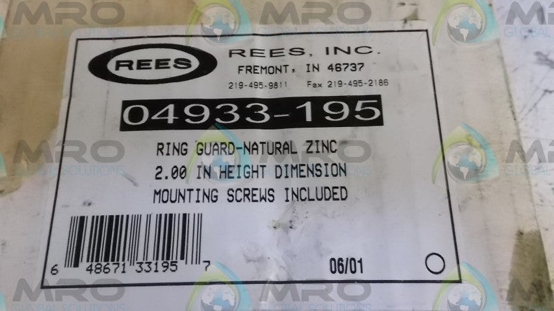REES 04933-195 RING GUARD  NSMP