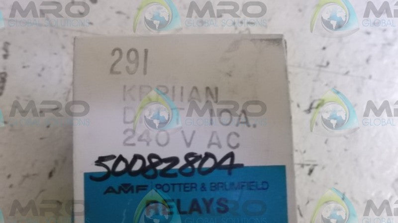 POTTER & BRUMFIELD KRP-11AN-240 RELAY 240VAC  NSMP