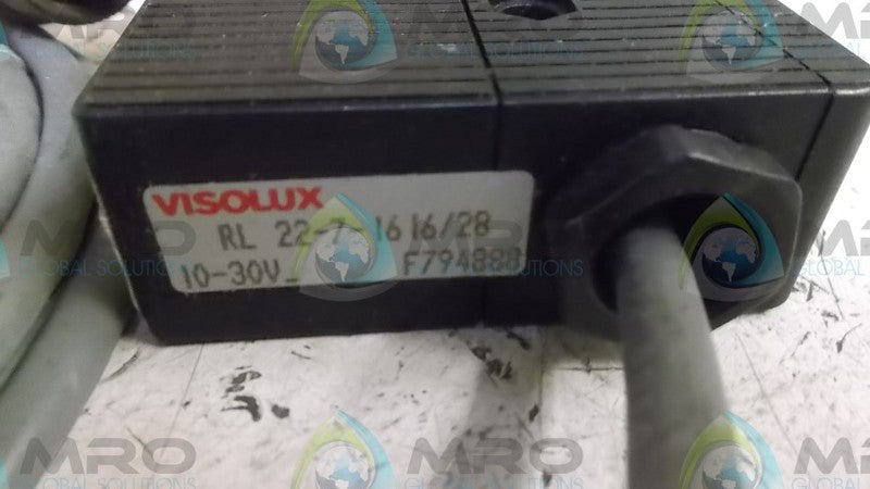 VISOLUX RL22-7-1616/28 PHOTOELECTRIC SENSOR  UNMP