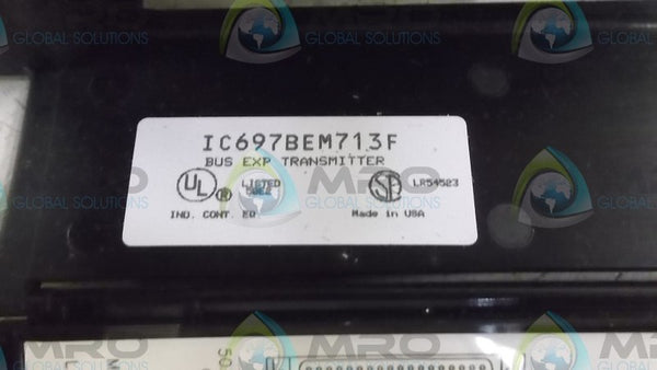 GE FANUC IC697BEM713F BUS EXP TRANSMITTER  UNMP