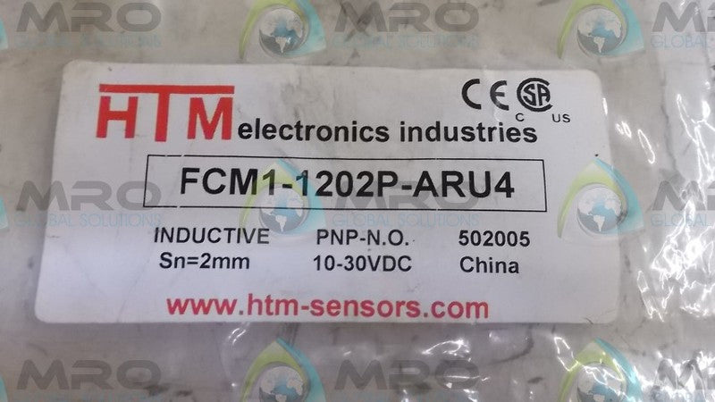 HTM FCM1-1202P-ARU4 INDUCTIVE PROXIMITY SENSOR * NEW IN FACTORY BAG *