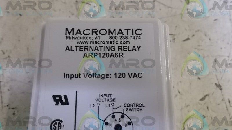 MACROMATIC ARP120A6R ALTERNATING LOAD RELAY  NSMP