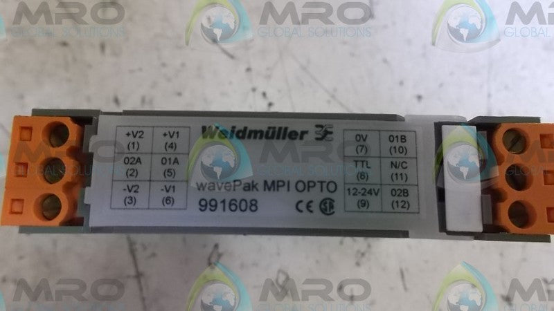 WEIDMULLER 991608 RELAY  UNMP