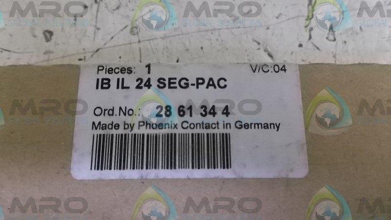 PHOENIX CONTACT IBIL24SEG-PAC INPUT MODULE  NSFS