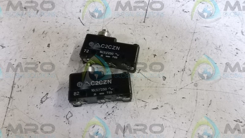 LOT OF 2 POTTER & BRUMFIELD C2CZN SWITCH *USED*