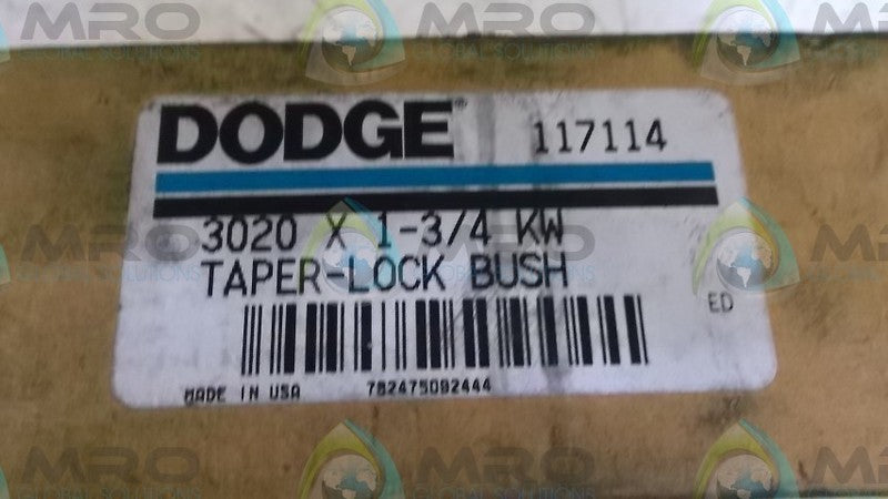 DODGE 117114 3020 TAPER LOCK BUSHING 1-3/4"  NSMP