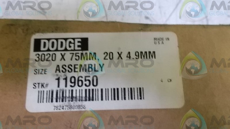 DODGE 119650 3020 BUSHING 75MM  NSMP