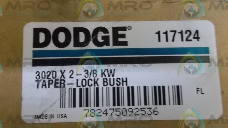 DODGE 117124 3020 TAPER LOCK BUSHING 2-3/8"  NSMP
