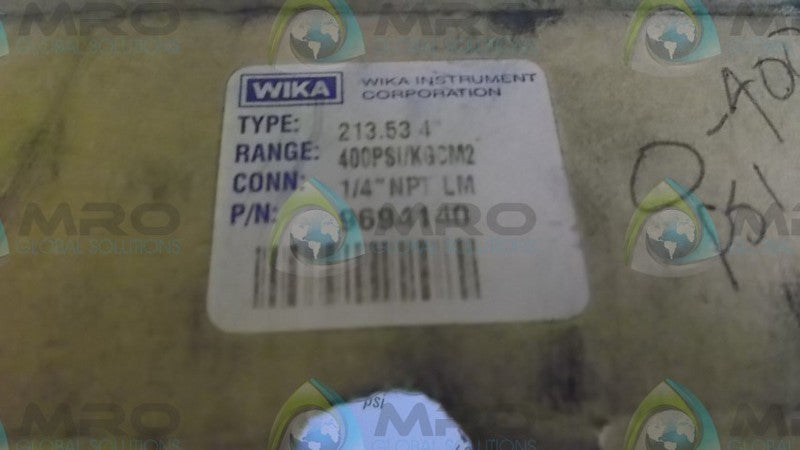 WIKA 9694140 GUAGE  NSMP