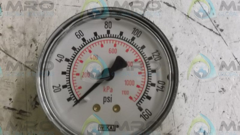 WIKA 8990595 PRESSURE GAUGE 160 PSI  NSMP