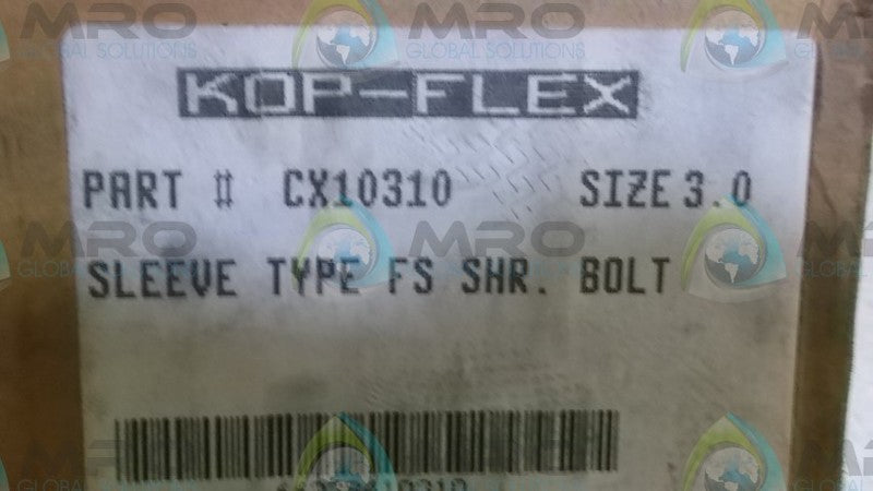 KOP-FLEX CX10310 COUPLING  NSMP