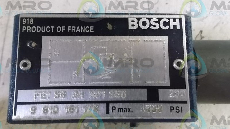 BOSCH 9810161178 REDUCING VALVE  NSMP