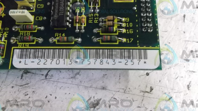 L-227013-757843-257 CIRCUIT BOARD  UNMP