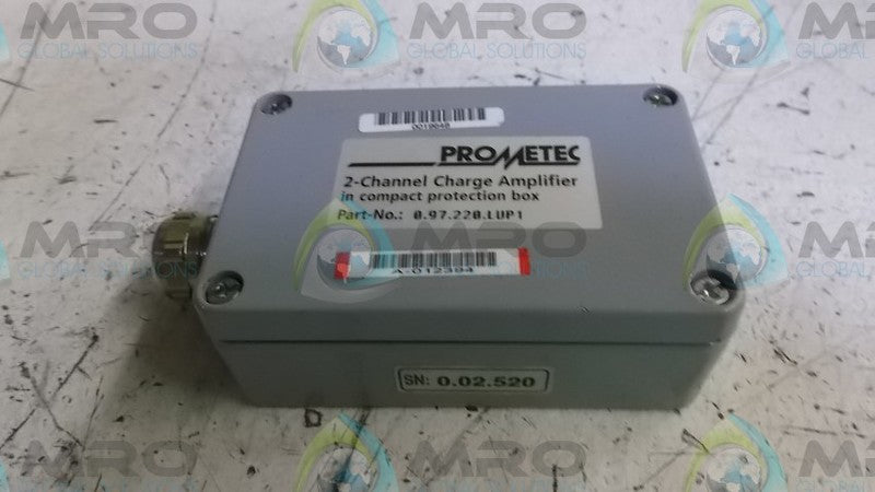 PROMETEC 0.97.220.LVP1 CHANNEL CHARGE AMPLIFIER  UNMP