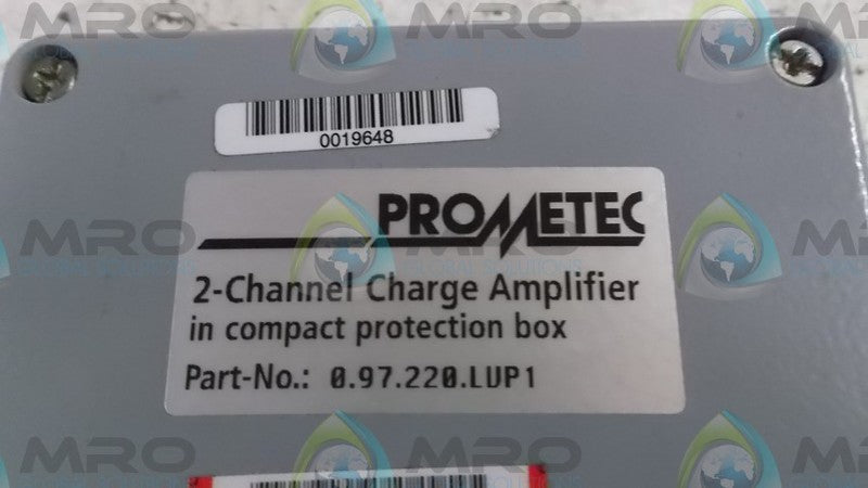 PROMETEC 0.97.220.LVP1 CHANNEL CHARGE AMPLIFIER  UNMP