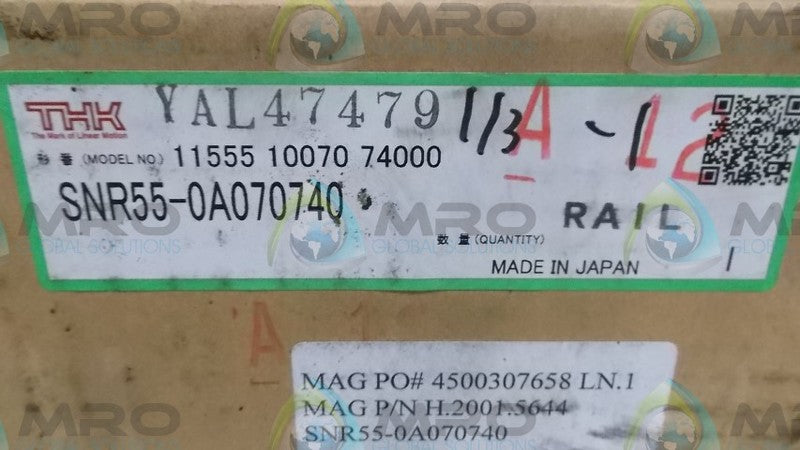 THK SNR55-0A070740 RAIL  NSMP