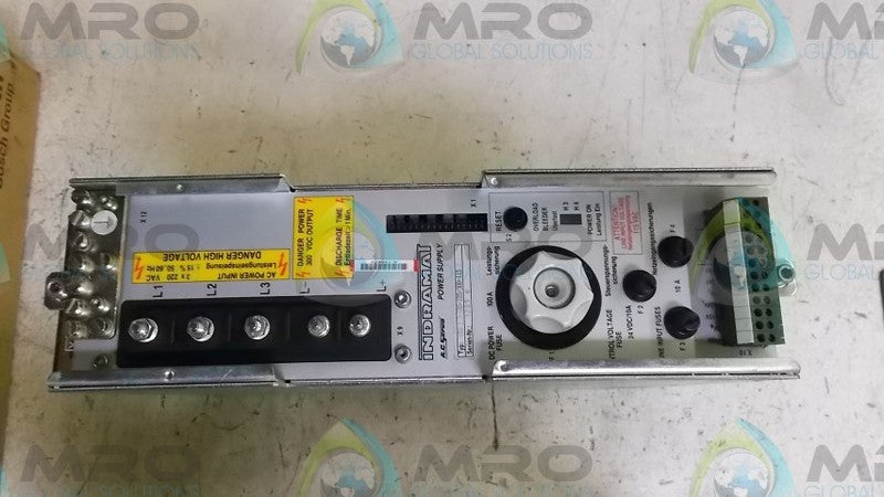 INDRAMAT KDV1.3-100-220/300-115 POWER SUPPLY  NSMP