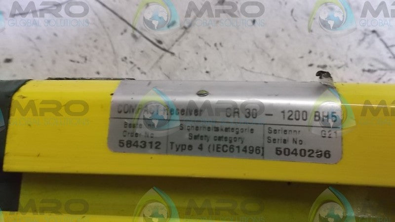 LEUZE CR30-1200/BH5 RECEIVER 5 PIN  UNMP