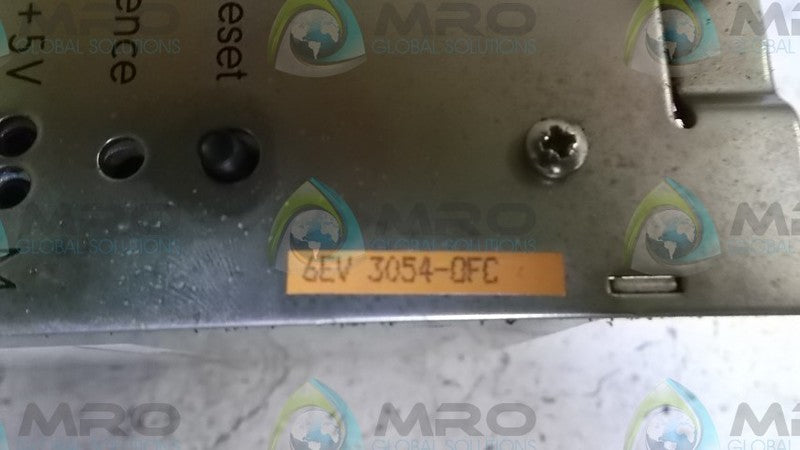 SIEMENS 6EV3054-OFC POWER SUPPLY  UNMP